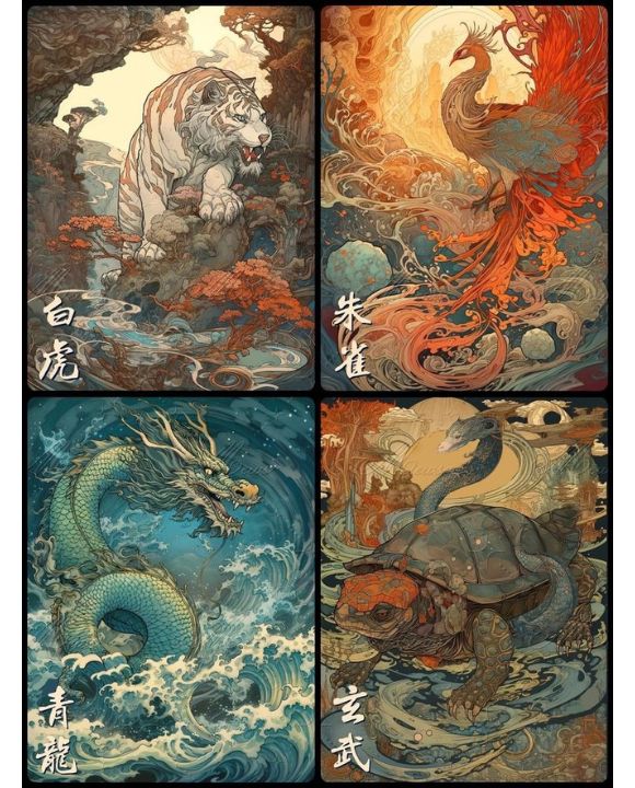 Tứ linh: Long Lân Quy Phụng